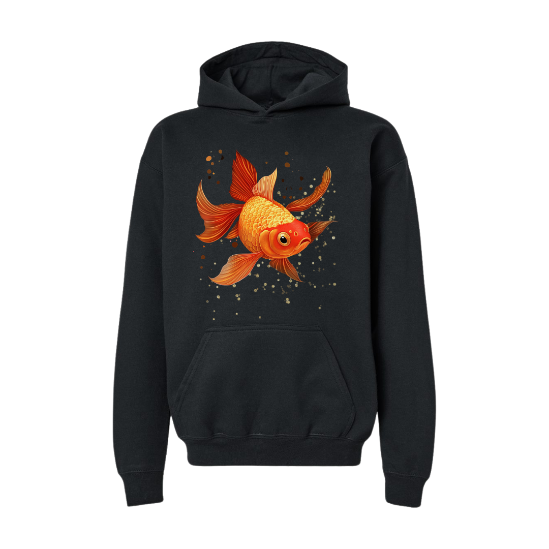 Celestial Goldfish Glow- Hoodie