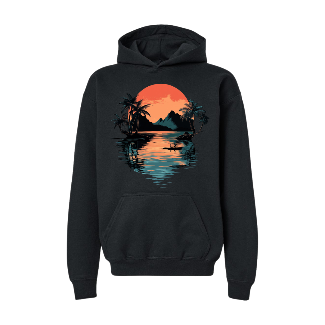 Tropical Serenity-Hoodie