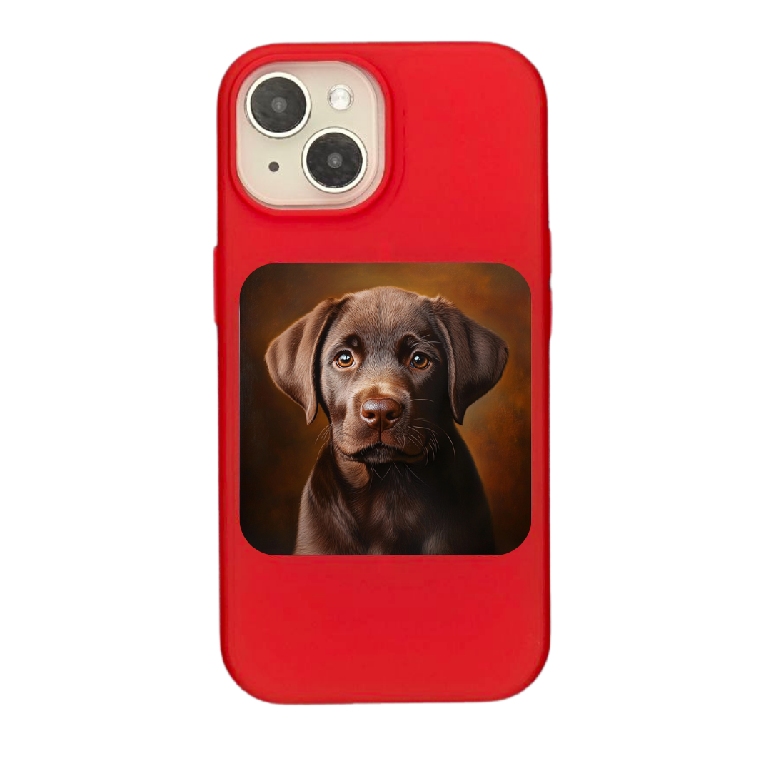 Amber Charm Labrador Retriever Phone Case