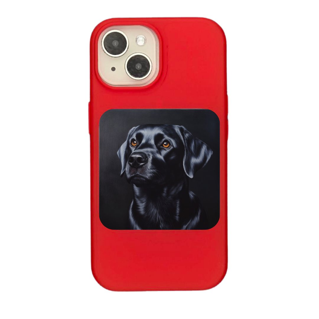 Midnight Gaze Labrador Retriever Phone Case