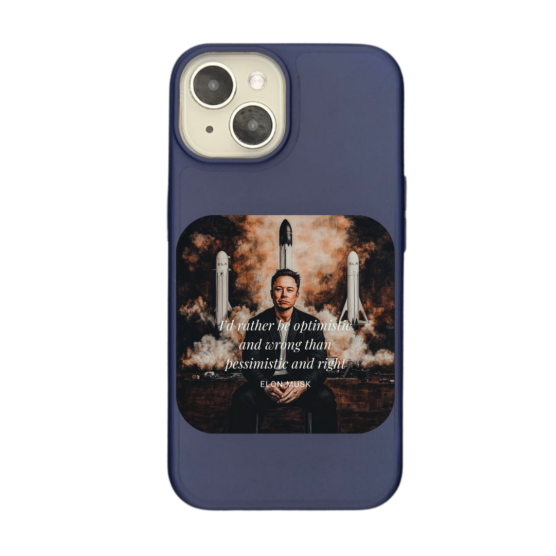 I'd Rather Be Optimistic and Wrong Phone Case