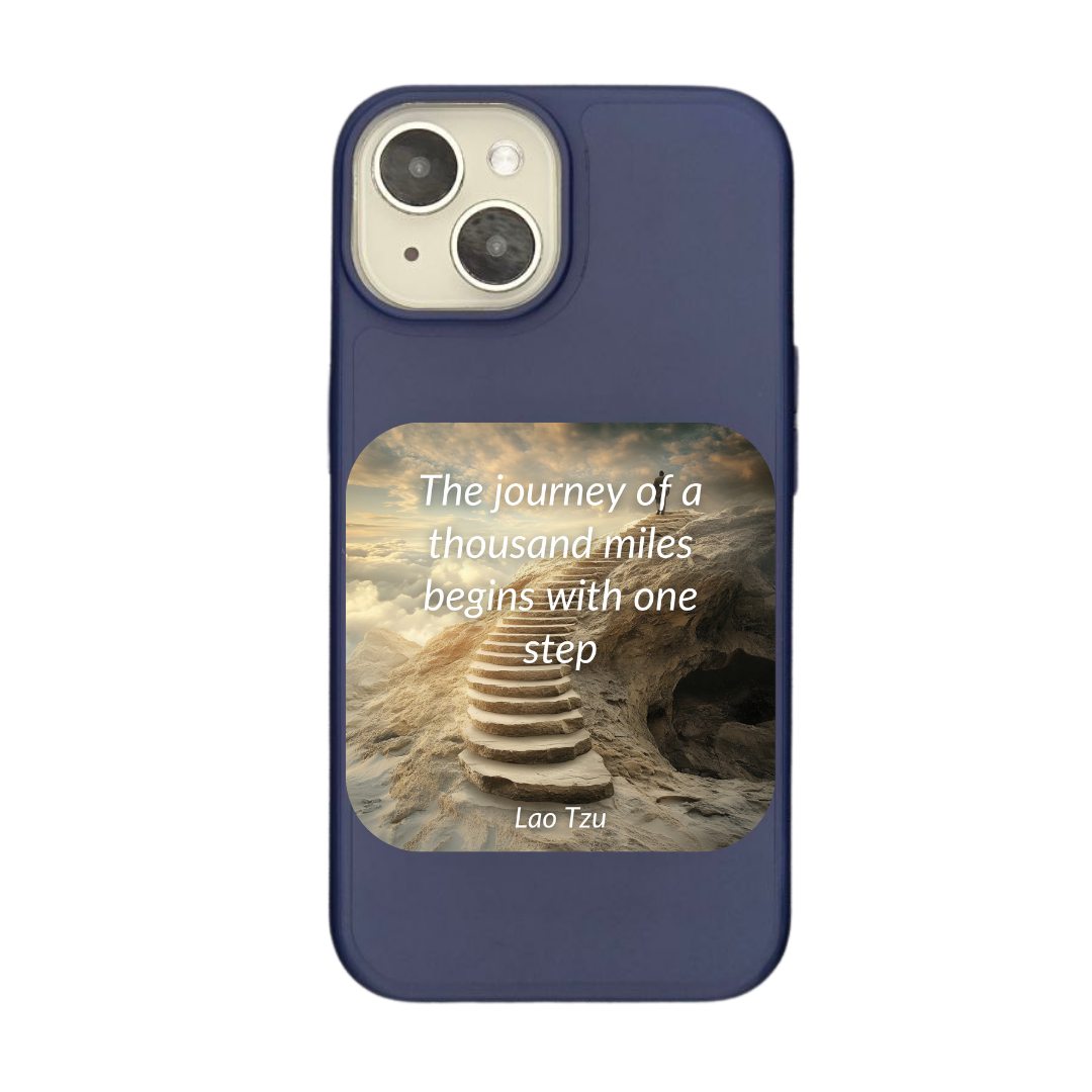 The Journey of a Thousand Miles Phone Case