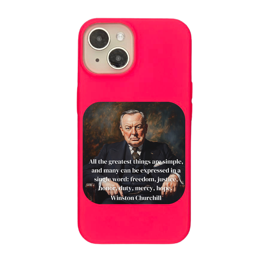 Greatest Things are Simple Phone Case