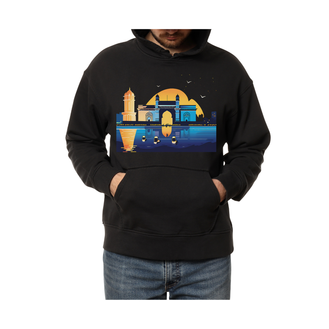 Vibrant Mumbai: Gateway of India- Hoodie