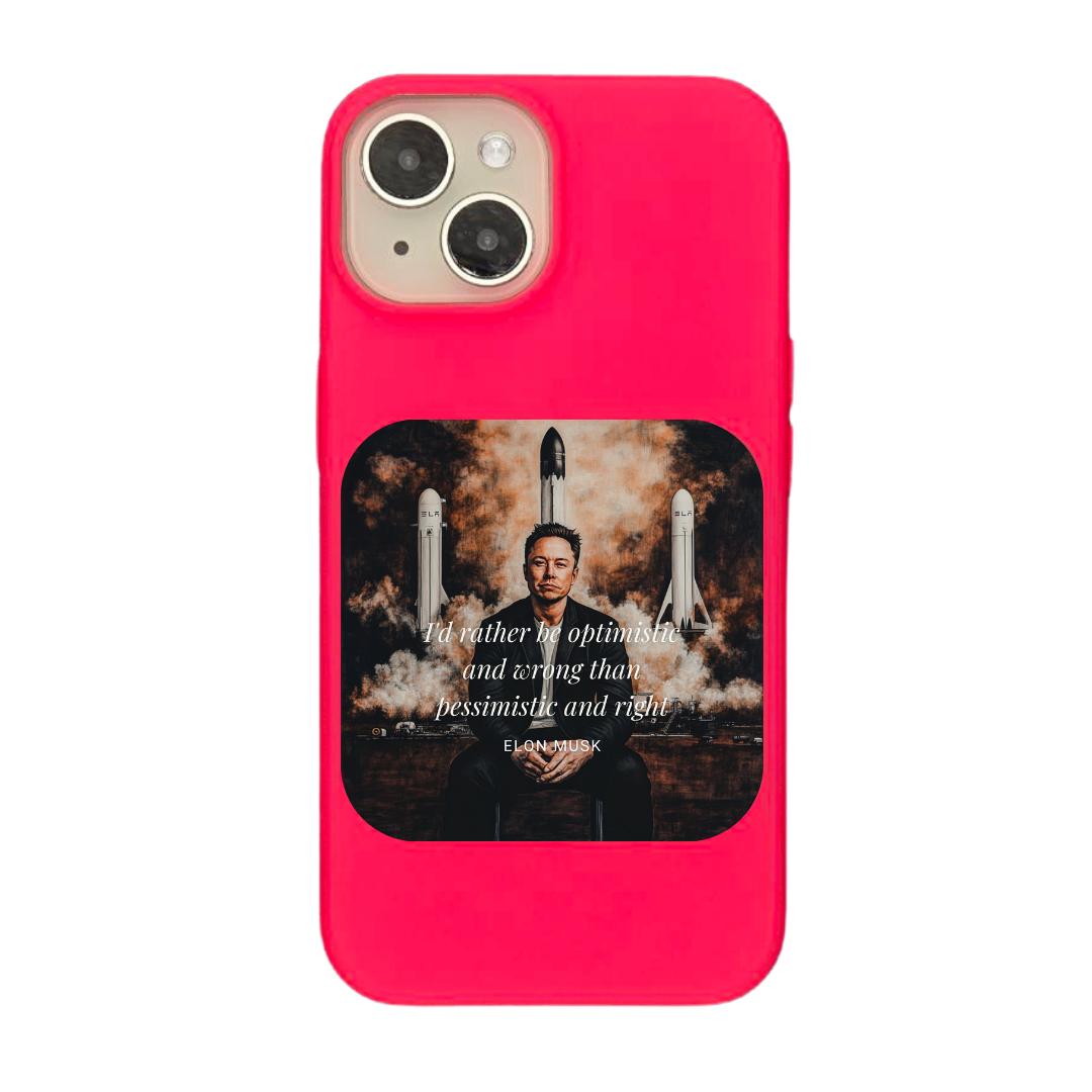 I'd Rather Be Optimistic and Wrong Phone Case