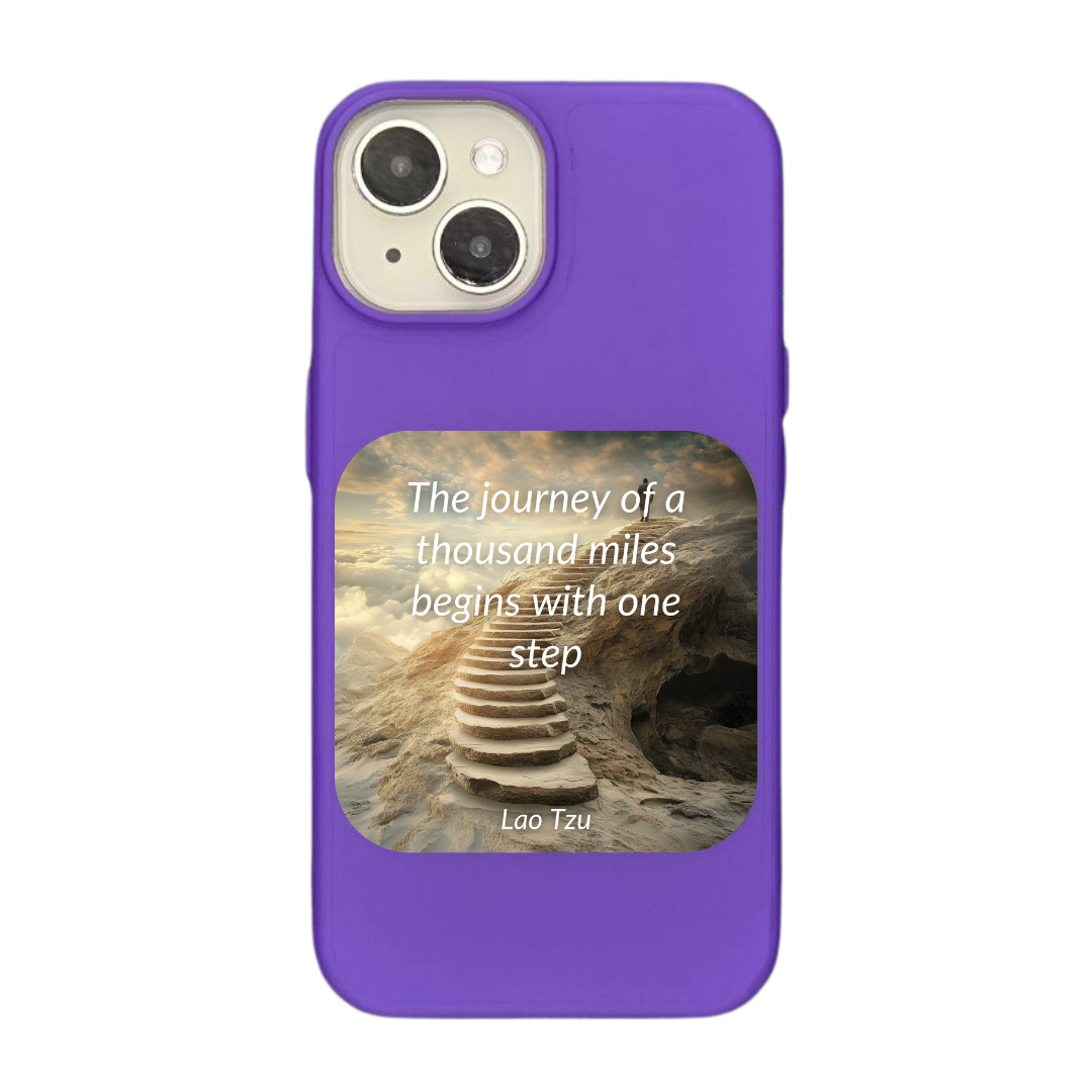The Journey of a Thousand Miles Phone Case