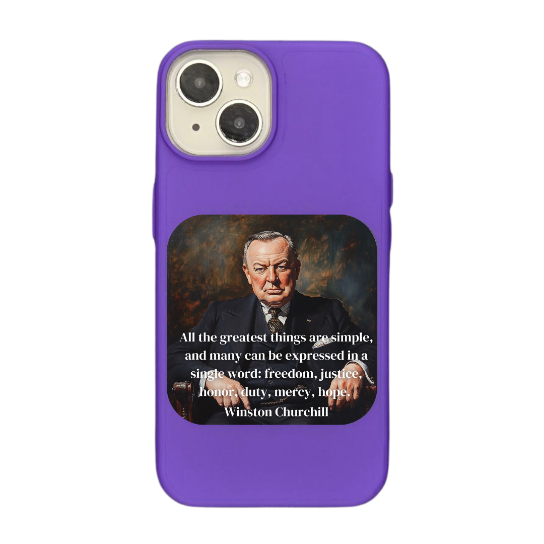 Greatest Things are Simple Phone Case