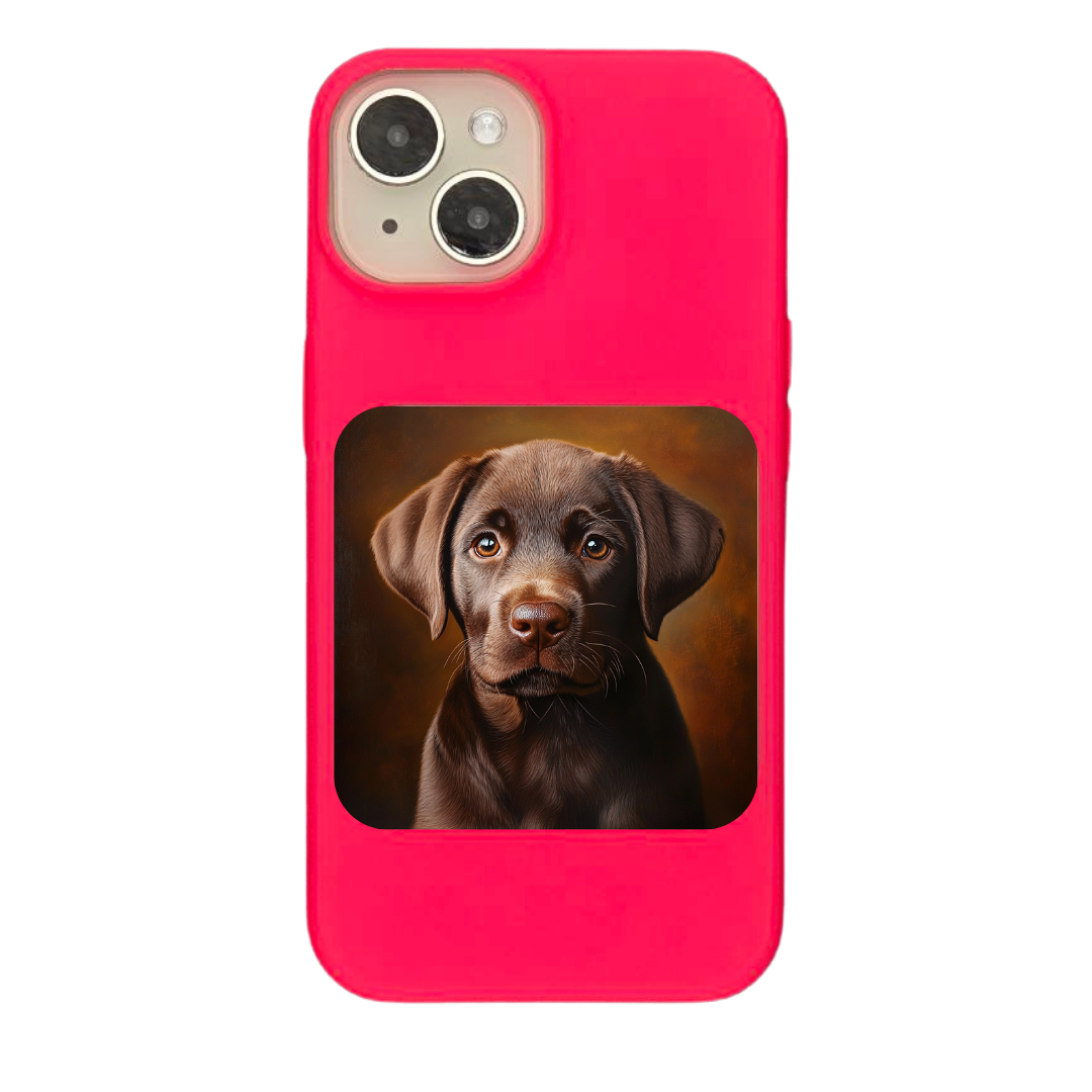 Amber Charm Labrador Retriever Phone Case