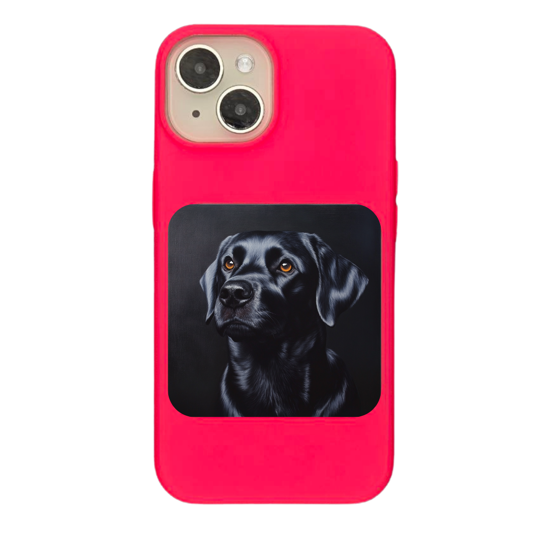 Midnight Gaze Labrador Retriever Phone Case