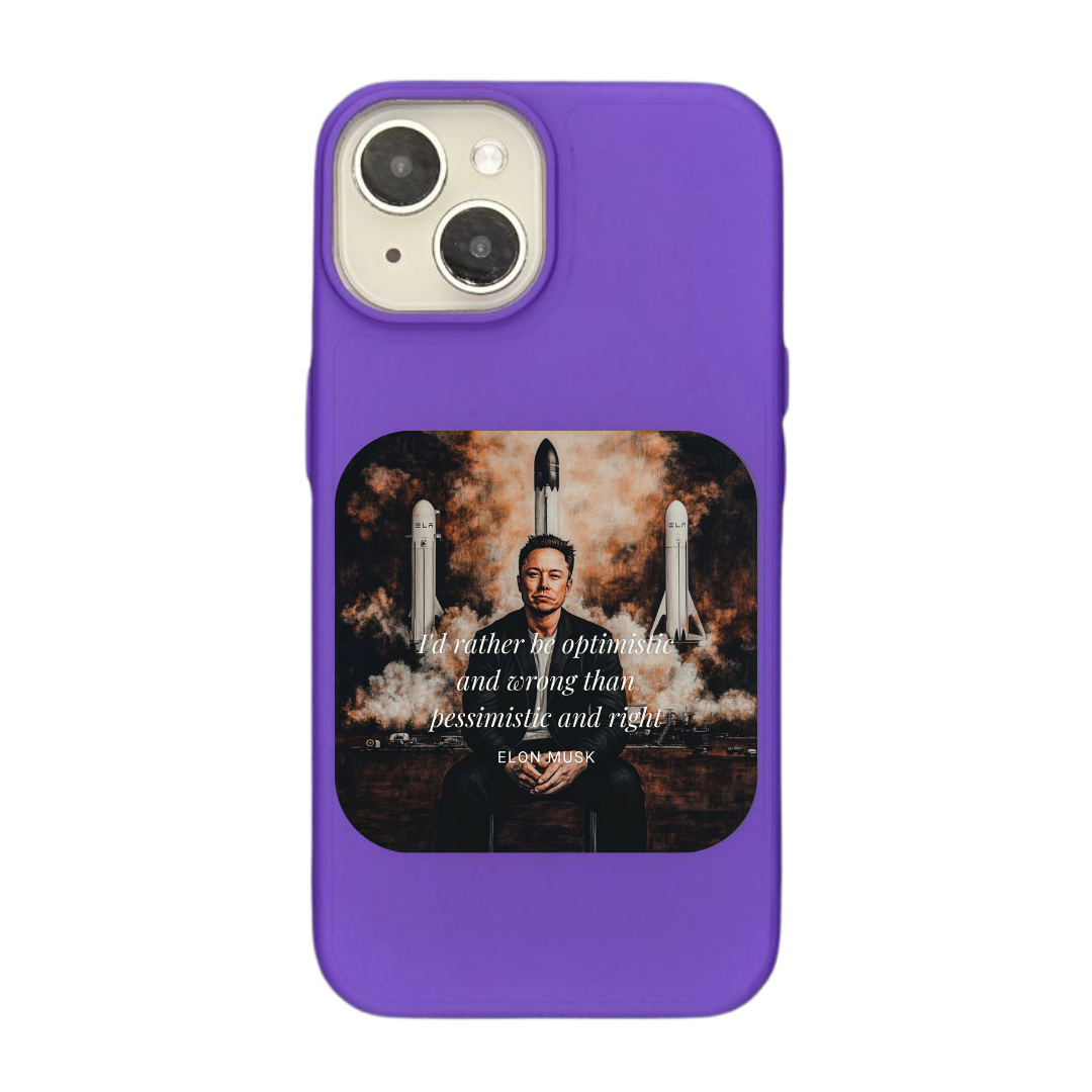 I'd Rather Be Optimistic and Wrong Phone Case