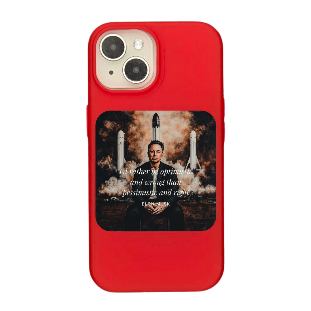 I'd Rather Be Optimistic and Wrong Phone Case
