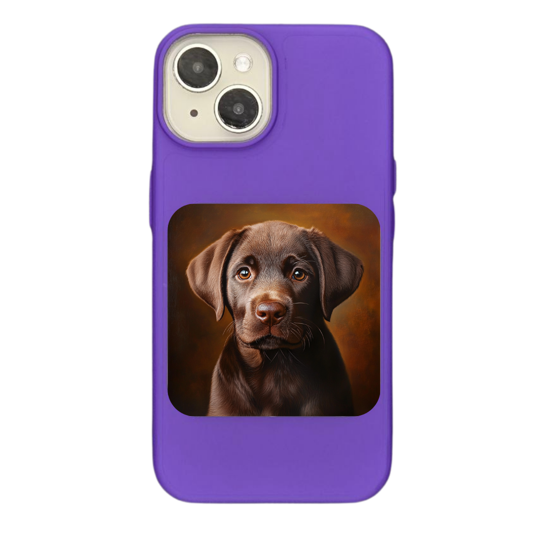 Amber Charm Labrador Retriever Phone Case