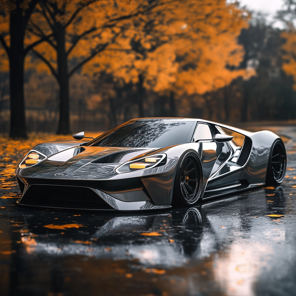 Ford GT - Midnight Blaze Phone Case