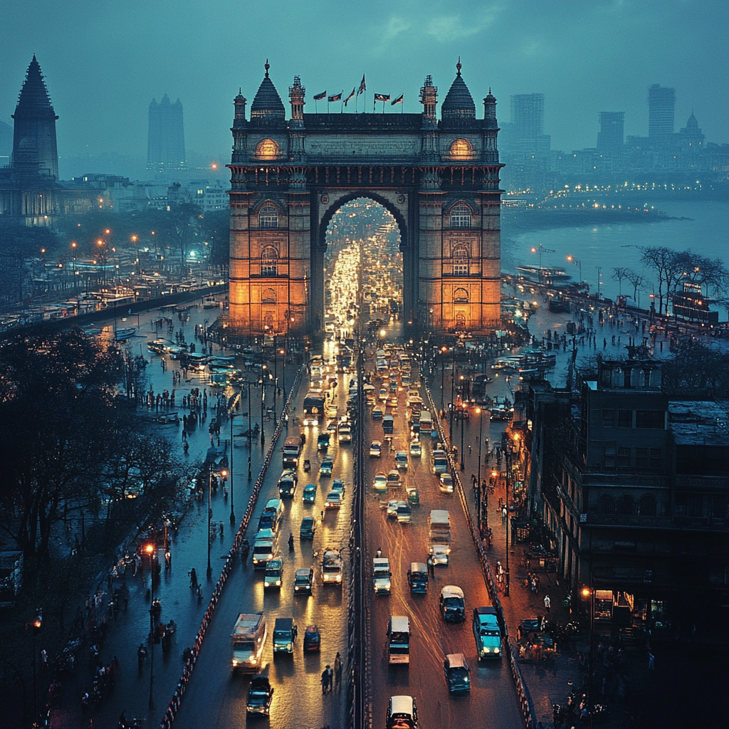 Vibrant Mumbai: Gateway of India Phone Case