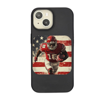 Power Play: American Football in Motion Phone Case