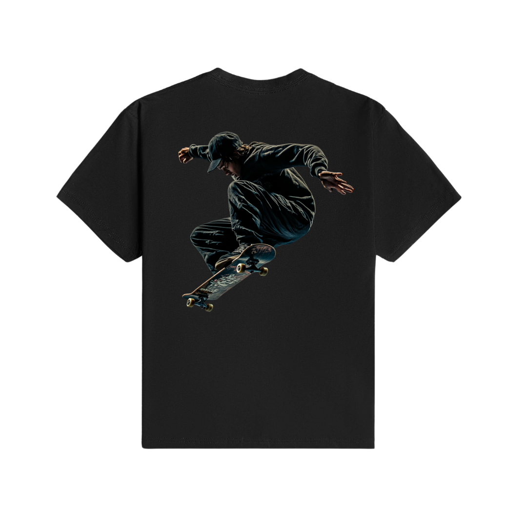 Skateboarder’s High: A Thrilling Ride T-Shirt