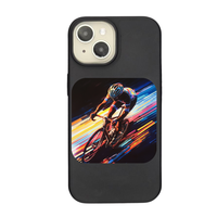 Dynamic Cycling Motion: A Burst of Speed and Energy Phone Case