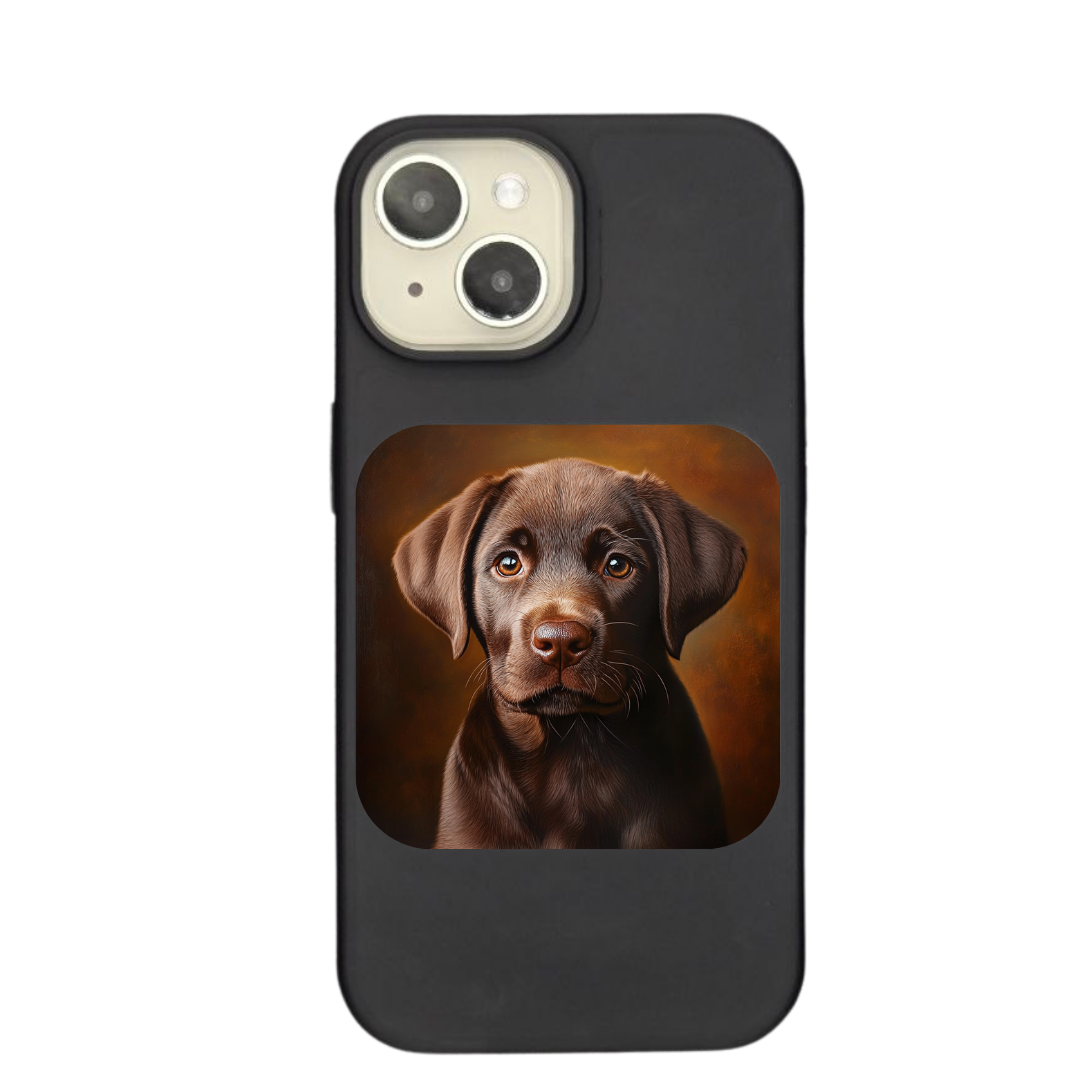 Amber Charm Labrador Retriever Phone Case