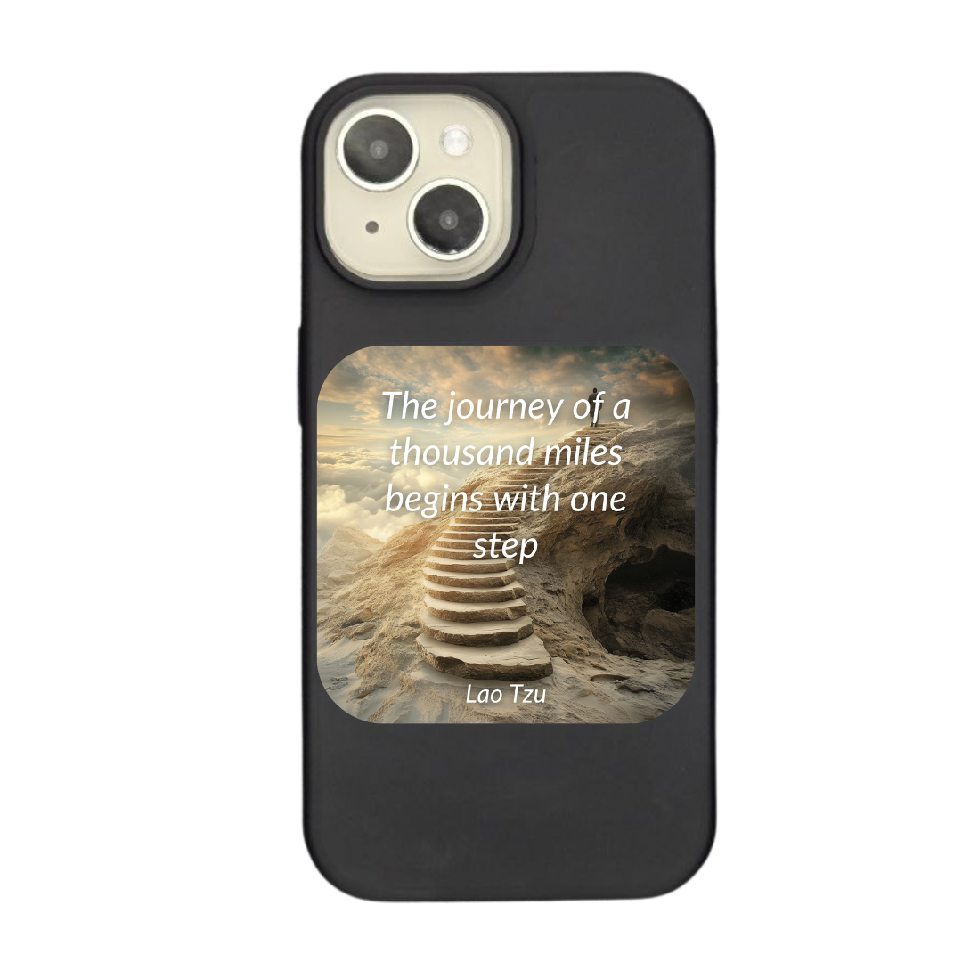 The Journey of a Thousand Miles Phone Case