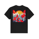 Chinese Flag - Artistic Dragon Emblem with Star Accents T-Shirt