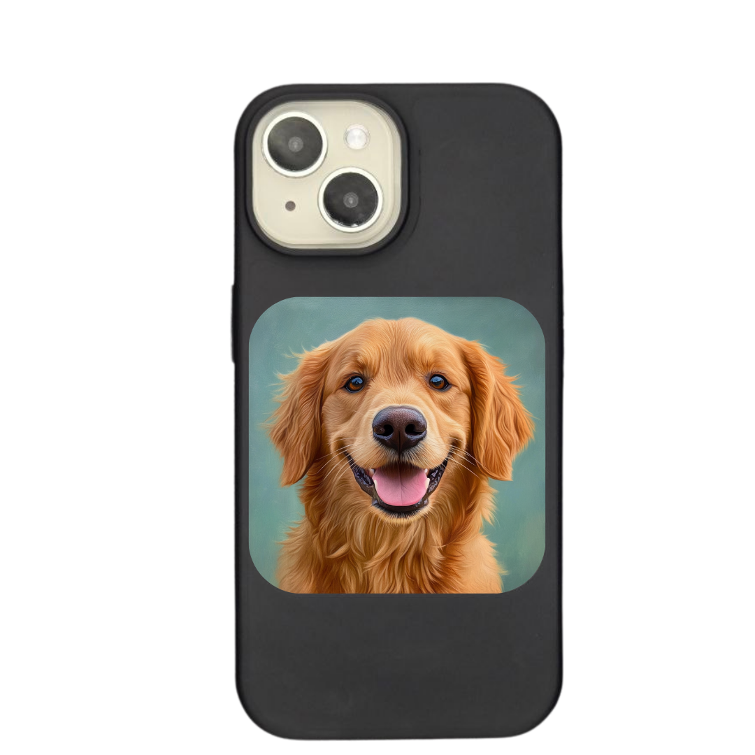 Golden Smile Bliss Retriever Phone Case