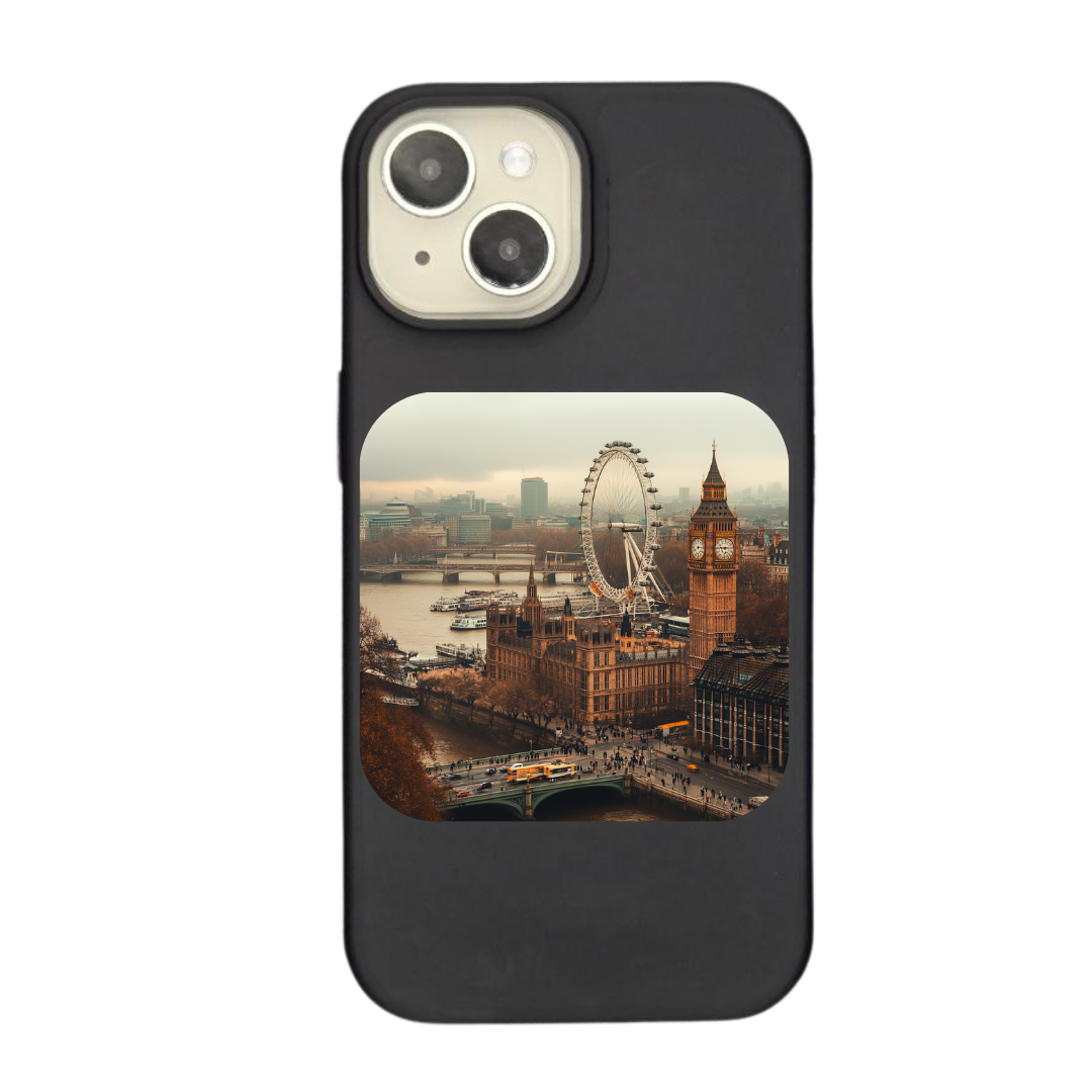 Timeless London: Big Ben, The Eye & Tower Bridge Phone Case