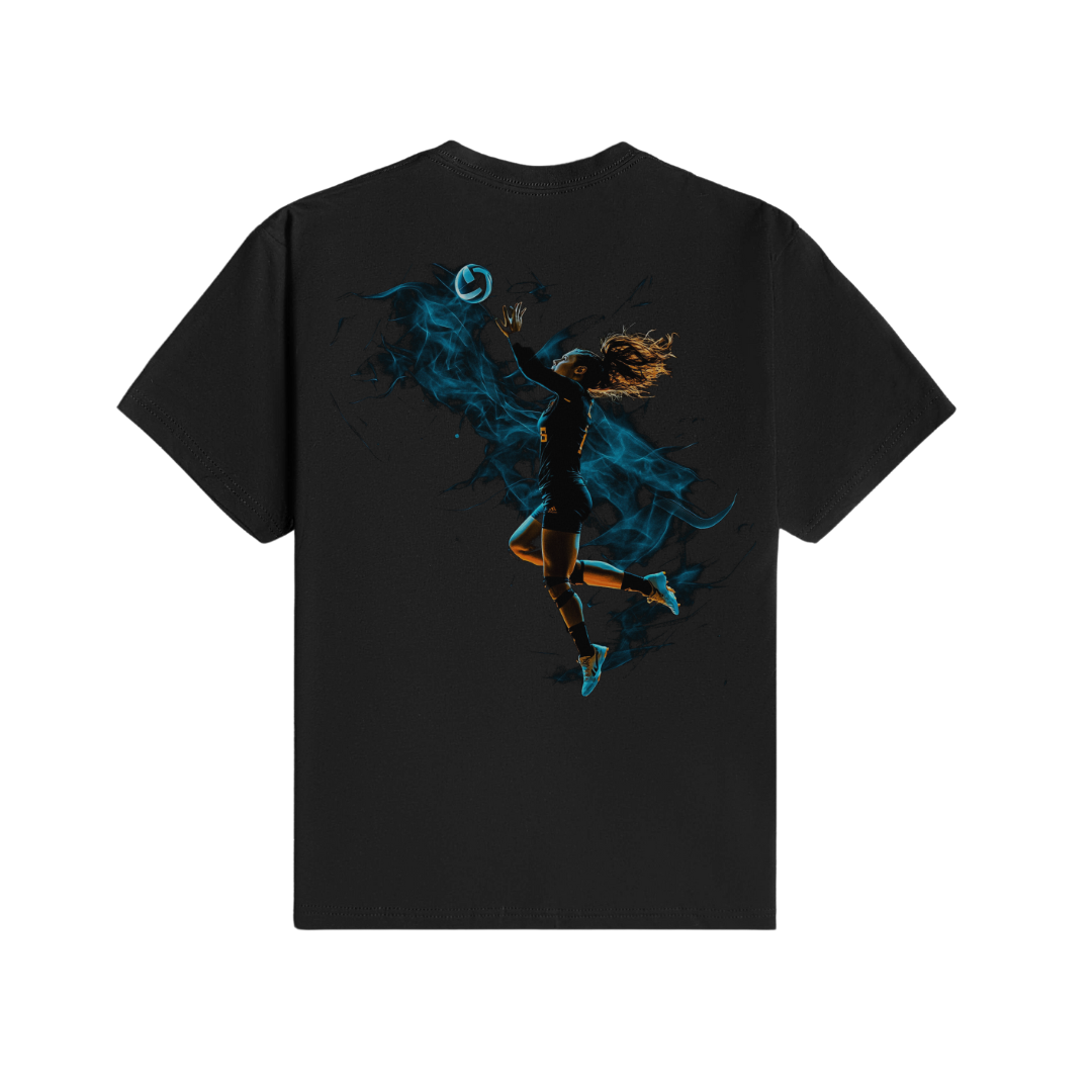 Volleyball Power: Leap to Victory T-Shirt