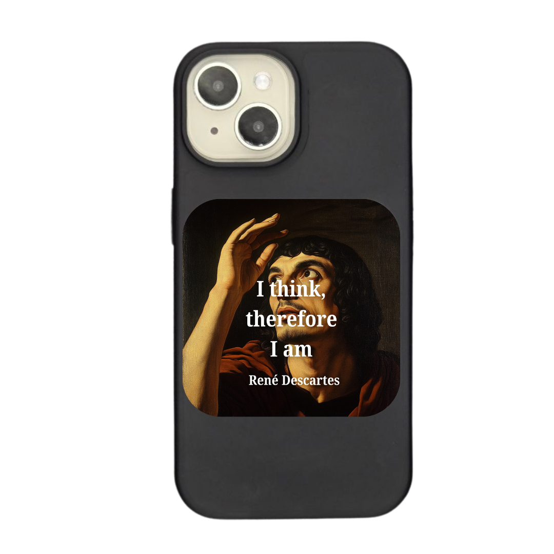I Think, Therefore Phone Case