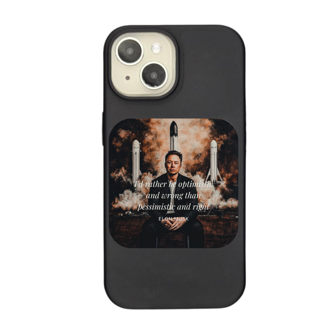 I'd Rather Be Optimistic and Wrong Phone Case