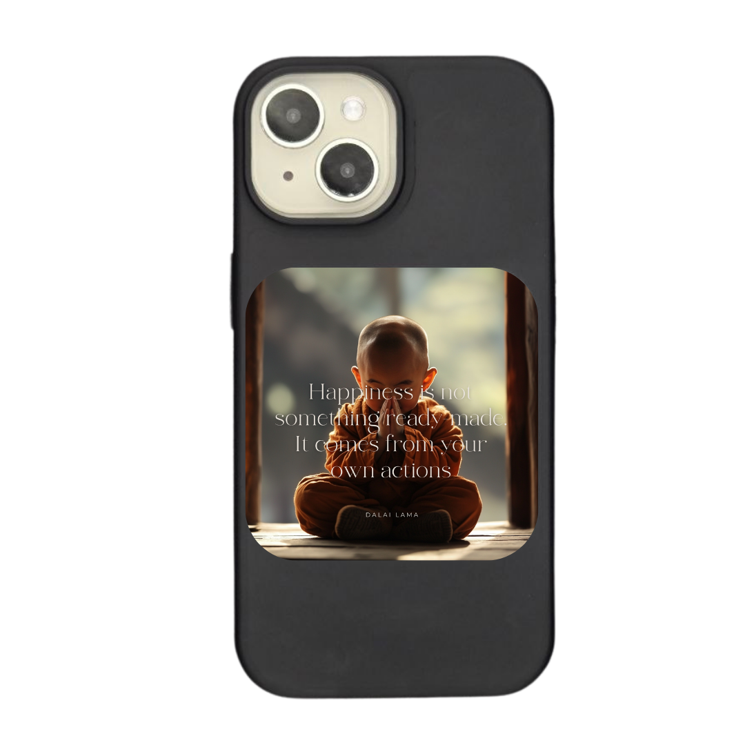 Happiness is Not Something Ready-Made Phone Case