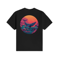 Whale in the Ocean Waves T-Shirt