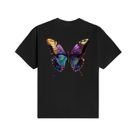 Colorful Butterfly with Iridescent Wings T-Shirt