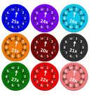 Math Fidget Spinners (Sets of 9) 2-100