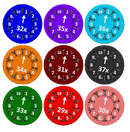 Math Fidget Spinners (Sets of 9) 2-100