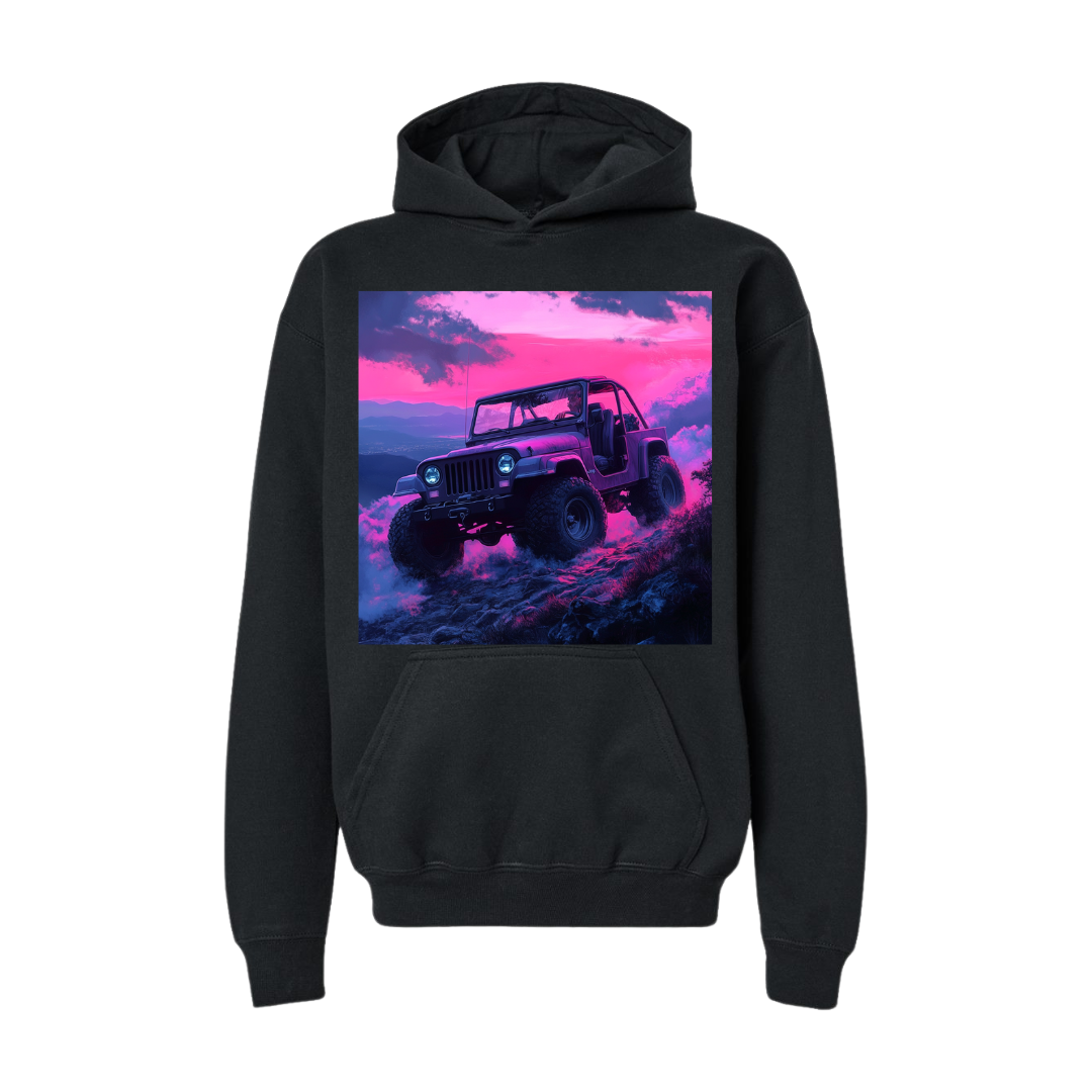 Jeep Wrangler - Twilight Trail- Hoodie
