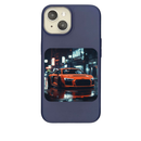 Audi R8 - Neon Storm Phone Case