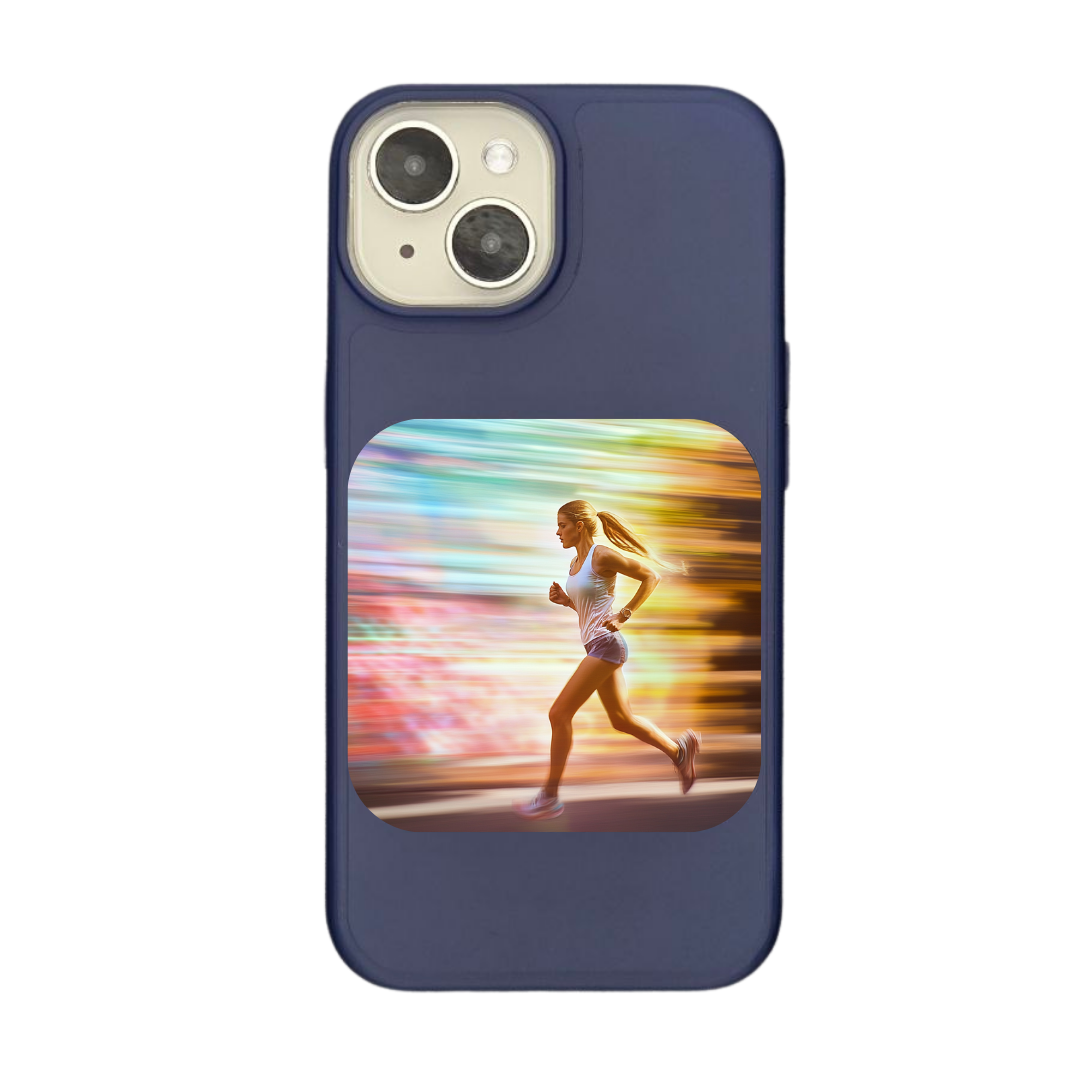 Stride of Speed: The Power of Running Phone Case