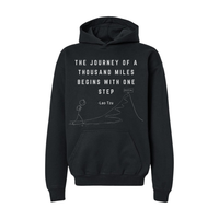The Journey of a thousand miles-Hoodie