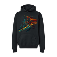 Dynamic Cycling Motion: A Burst of Speed and Energy-Hoodie