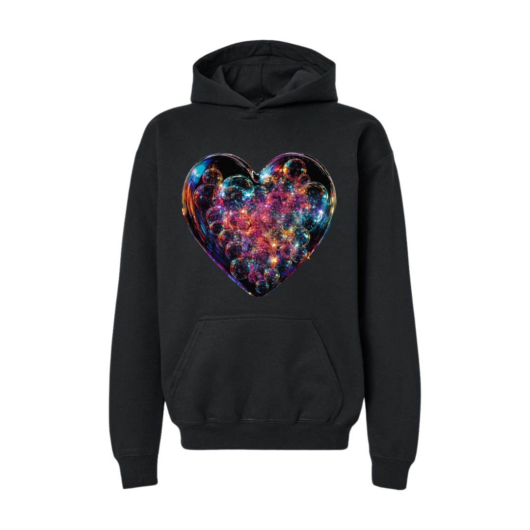 Sparkling Heart of Love-Hoodie