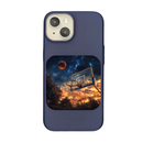 Cosmic Dunk: The Perfect Shot in the Night Sky Phone Case