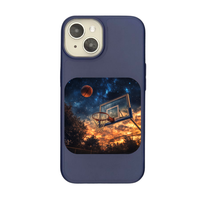 Cosmic Dunk: The Perfect Shot in the Night Sky Phone Case