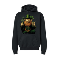 St. Patrick's Shamrock Cheers - The Leprechaun’s Toast-Hoodie