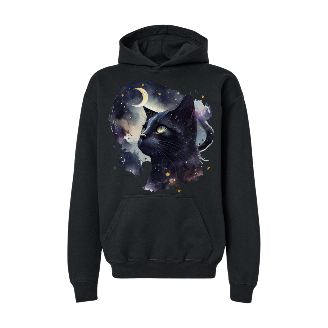 Sapphire Elegance  Charm- Hoodie