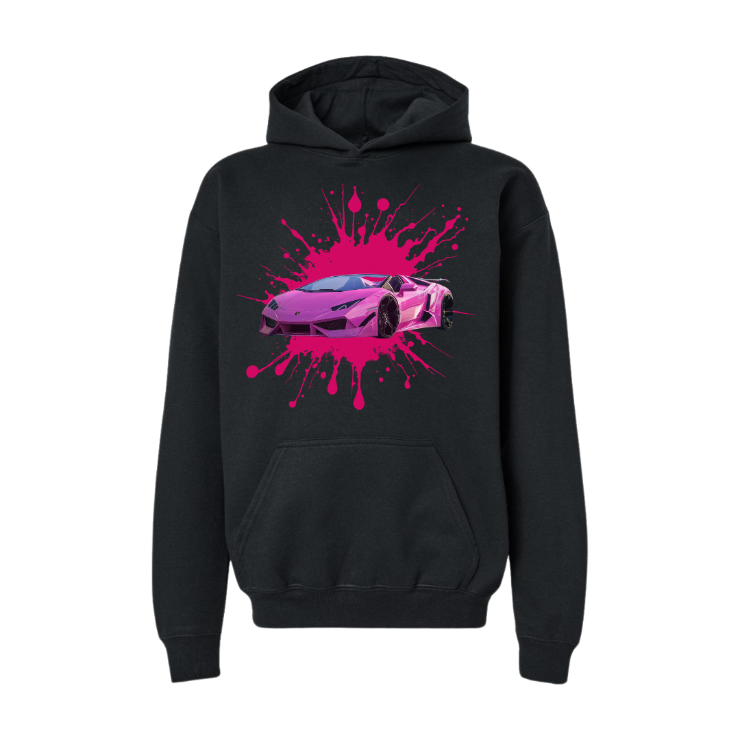Lamborghini Aventador - Pink Fury- Hoodie