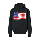 USA Eagle Flag Art- Hoodie