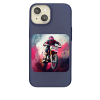 Motocross Red Storm Phone Case