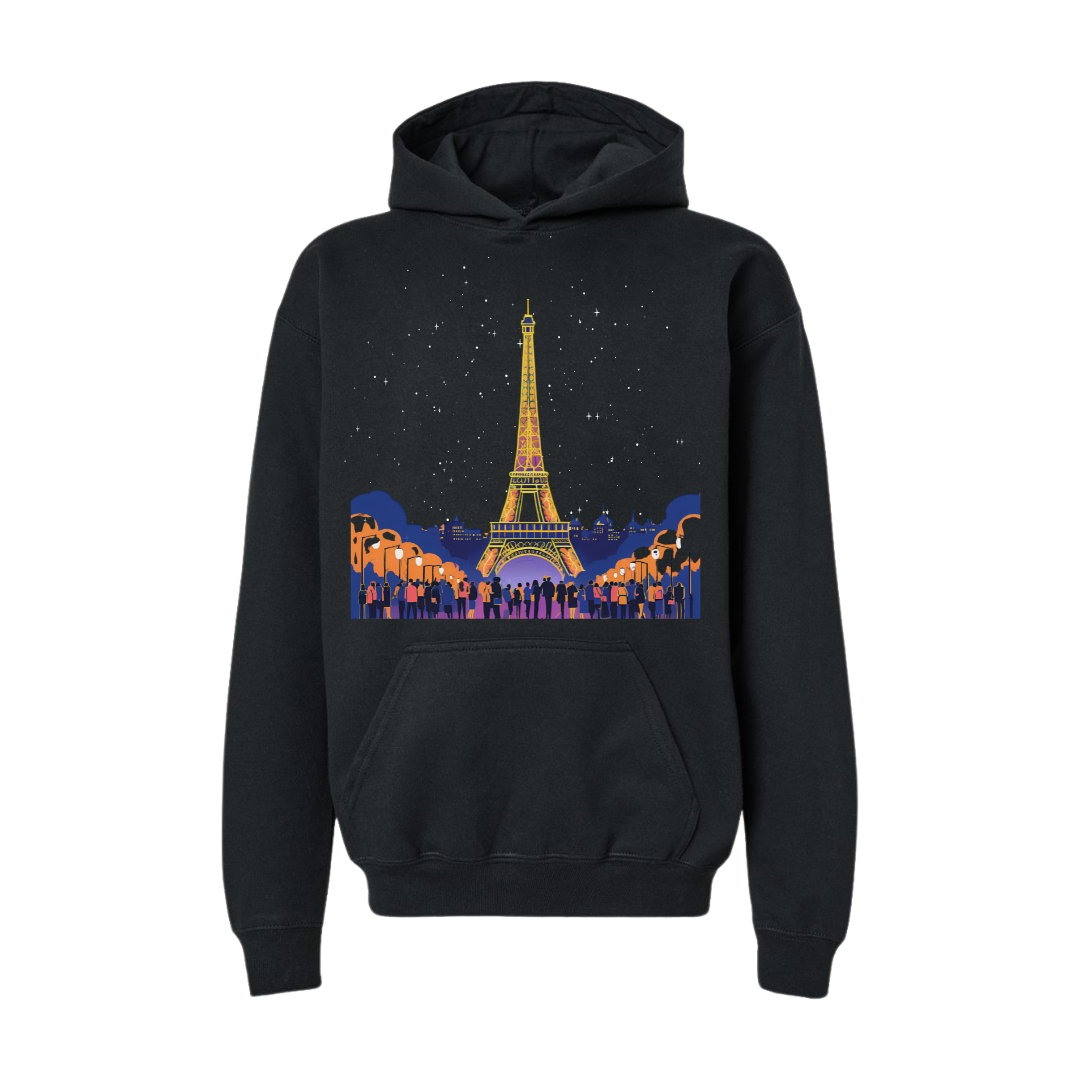 Eiffel Tower-Hoodie