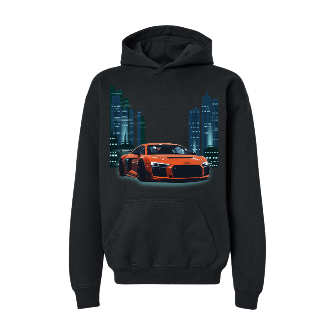 Audi R8 - Neon Storm- Hoodie