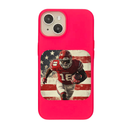 Power Play: American Football in Motion Phone Case